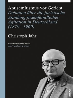 cover image of Antisemitismus vor Gericht